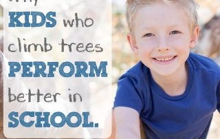working memory, cognitive development, climb trees, balancing, improve school performance