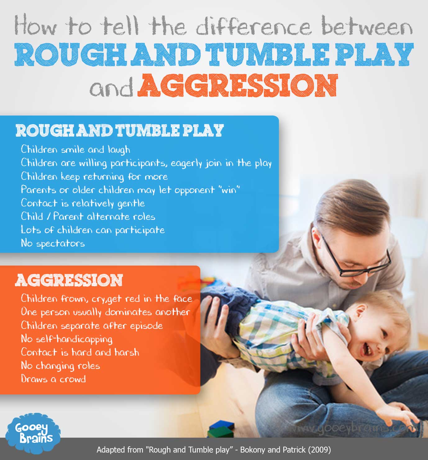 Rough and Tumble Play Examples and how to better bond with your