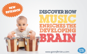 The benefits of music on the developing brain