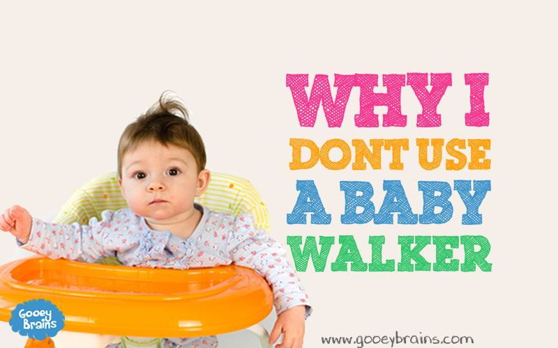 when to use walker for infant